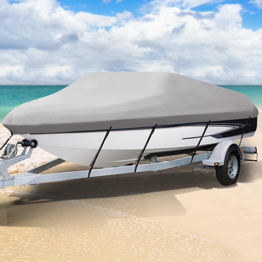 Premium 600D Marine Grade Boat Cover for 14-16ft Trailerable Boats
