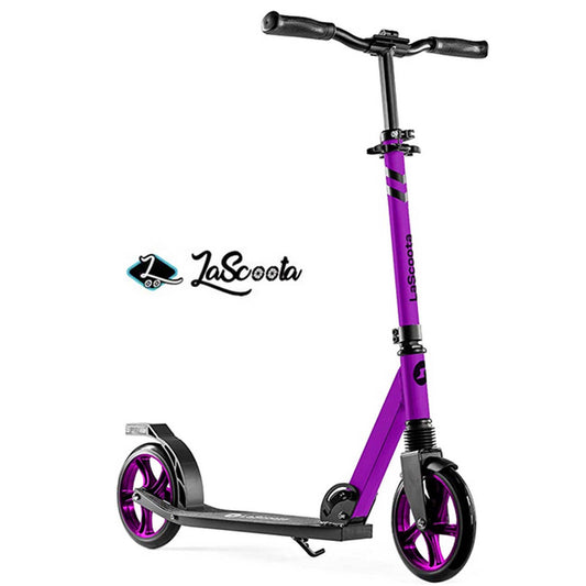 Plum Commuter Scooter: Sleek Pulse Kick Push Scooter for Teens and Adults