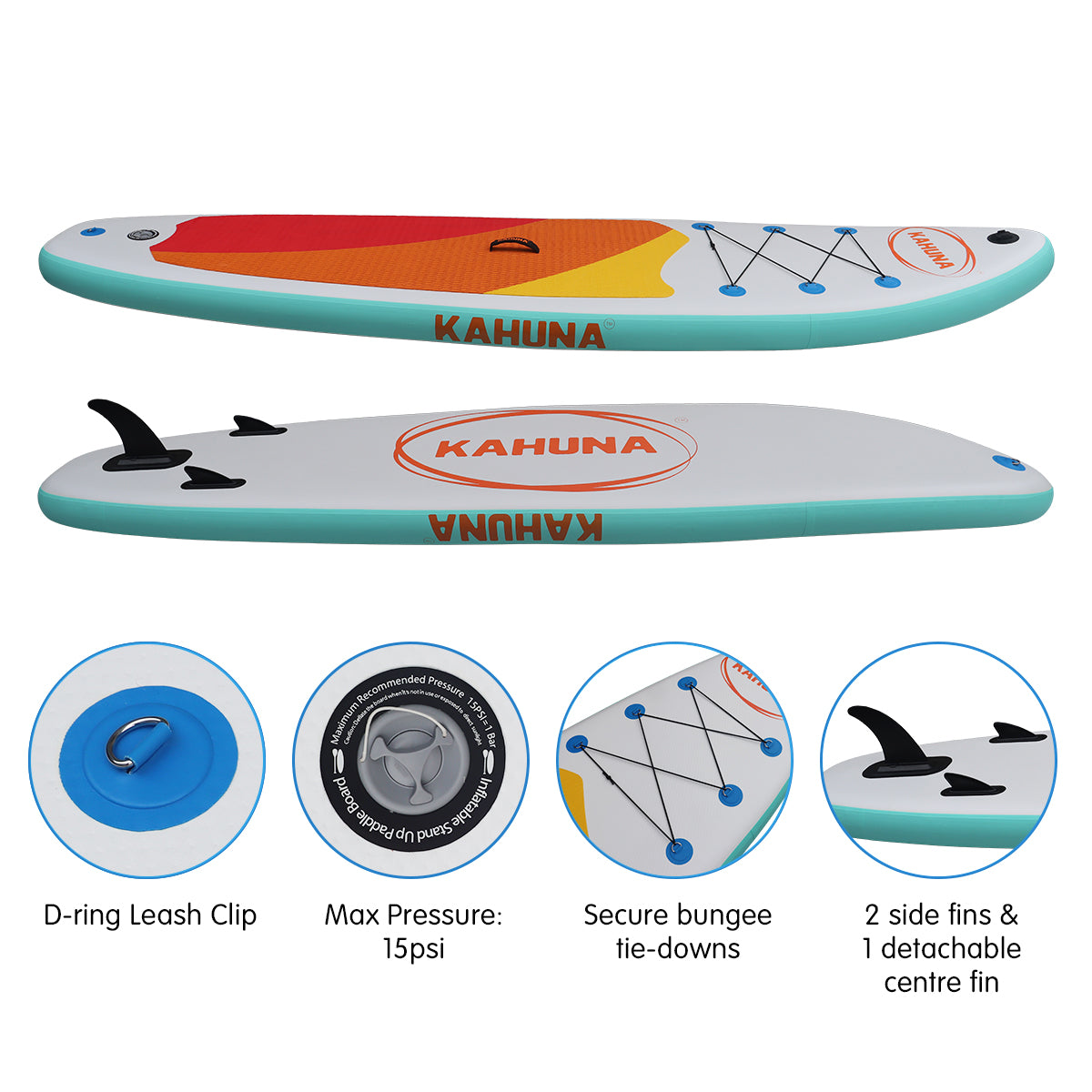 Inflatable Stand Up Paddle Board 11FT SUP Paddleboard for Water Adventures