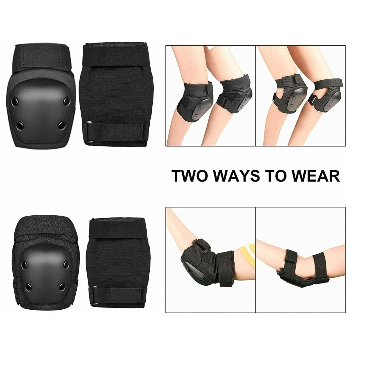 Complete Scooter Protective Gear Set for Kids, Teens, and Adults (Large Size)