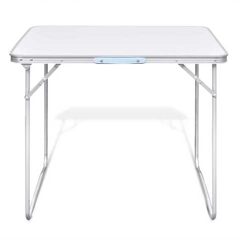 Foldable Aluminum Camping Table (80cm x 60cm)