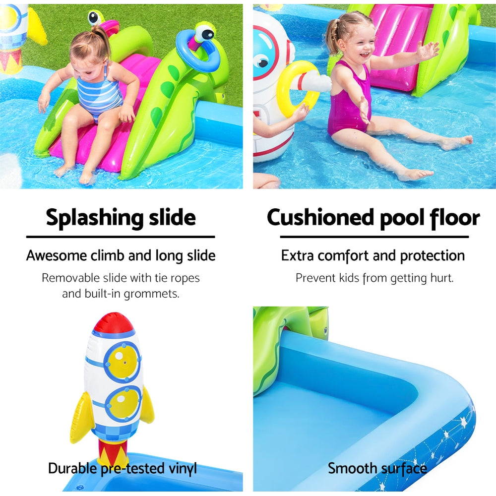 Bestway Kids Pool 228x206x84cm Inflatable pools Above Ground Swimming Play Pools 308L