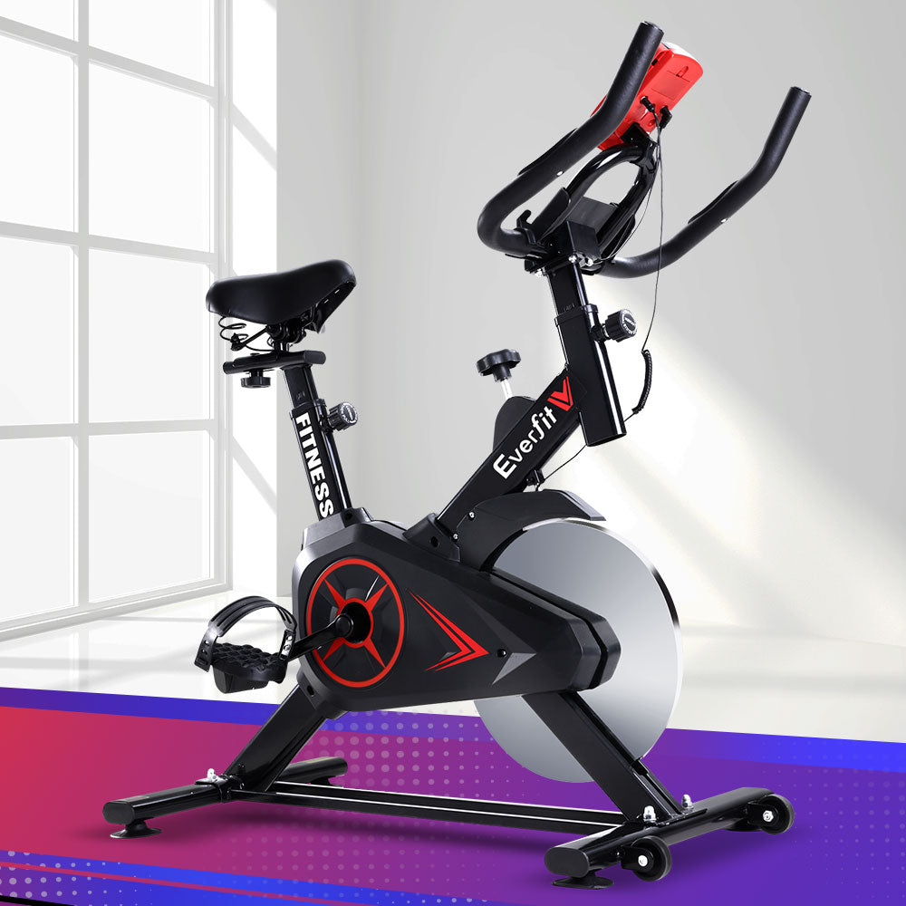 Ultimate Fitness Companion: Adjustable Flywheel Spin Bike for Home Gym Cycling and Cardio Workouts