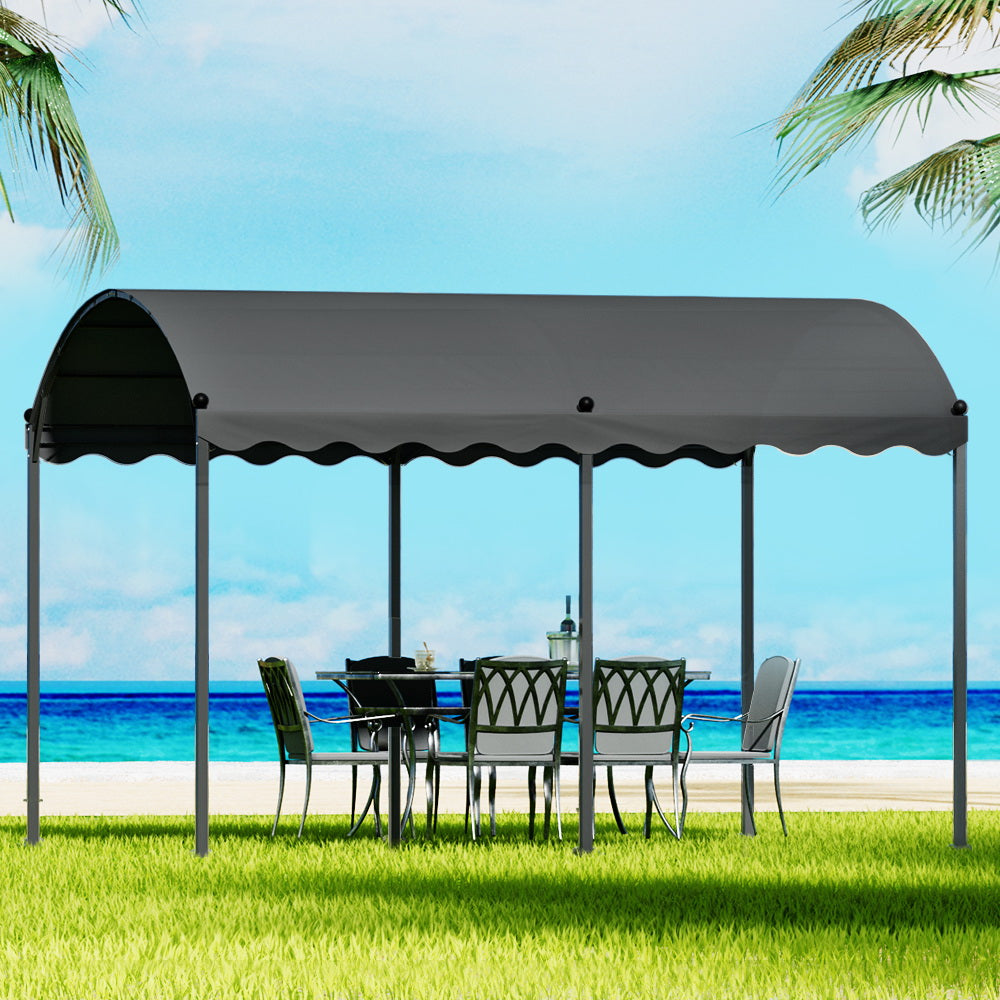 Iron Art Canopy: Stylish and Spacious 4x3m Outdoor Event Tent
