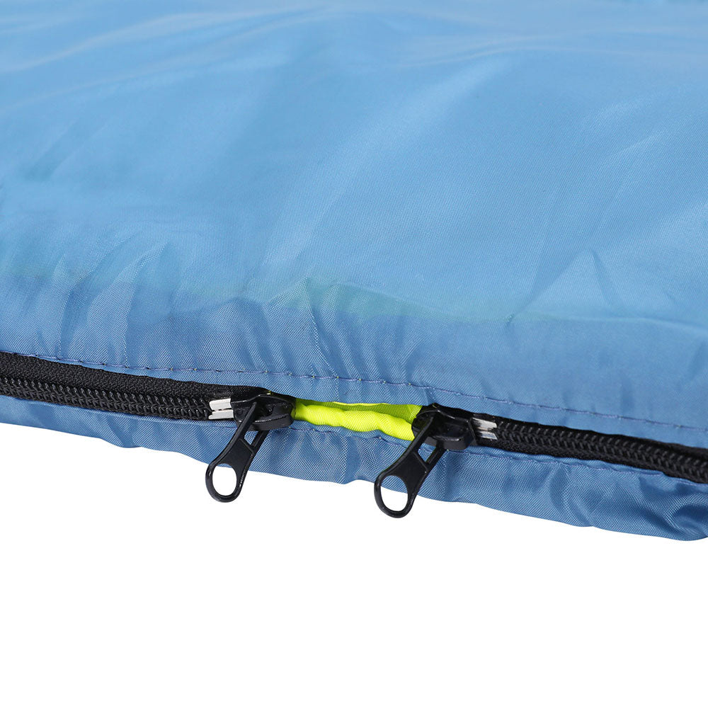 Cozy Duo Thermal Sleeping Bag: Ideal for Camping, Hiking, and Outdoor Adventures in Grey (-5°C)