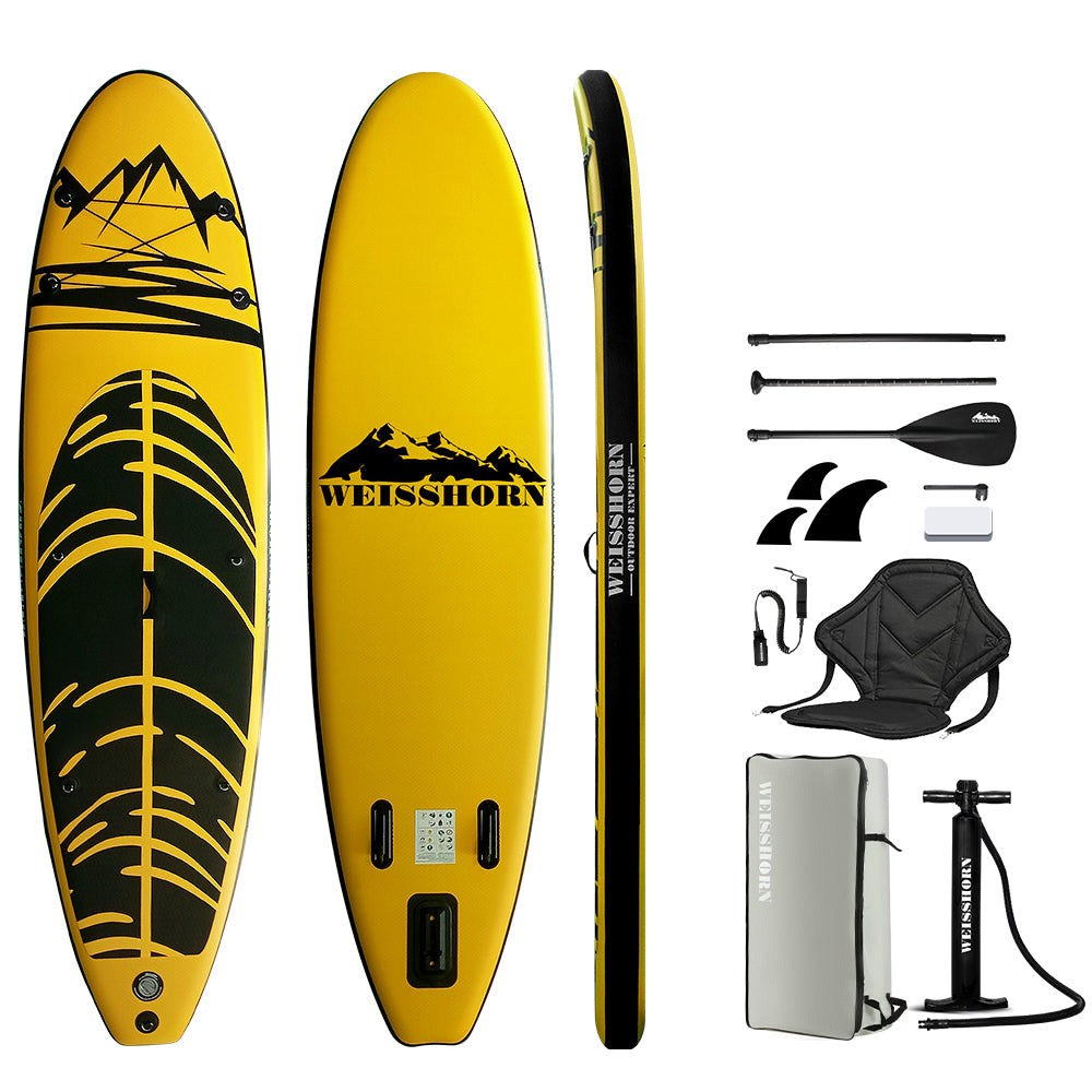 Inflatable Stand Up Paddle Board - Surfboard Kayak Hybrid
