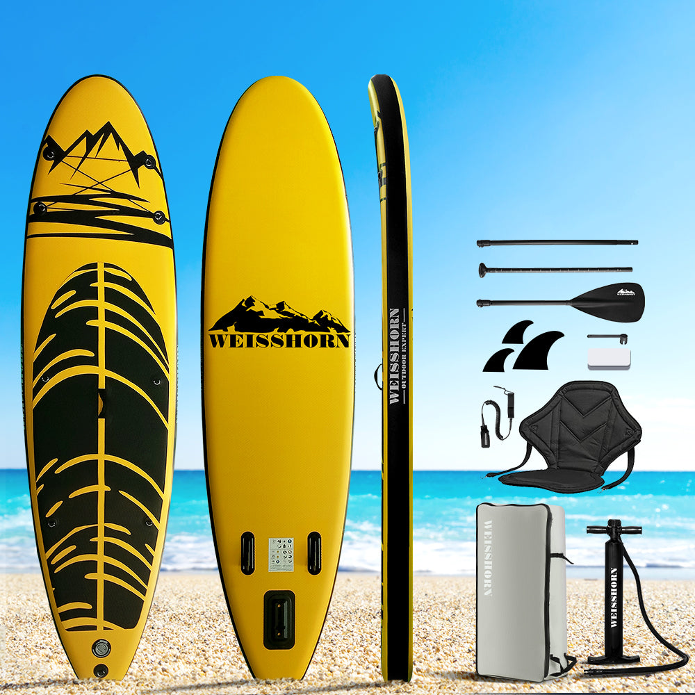 Inflatable Stand Up Paddle Board - Surfboard Kayak Hybrid