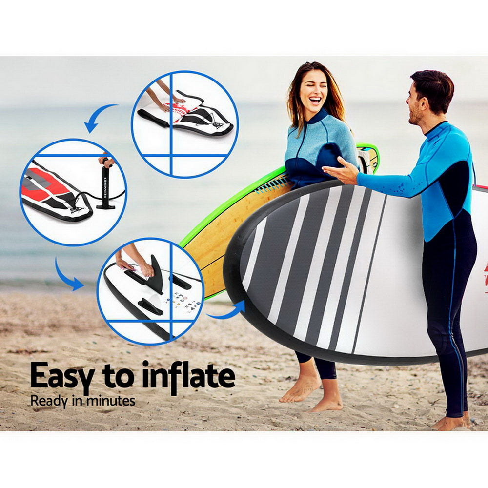 11ft Inflatable Stand Up Paddle Board - Kayak Surfboard Hybrid