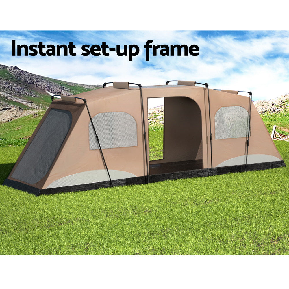 Grand Explorer 10-Person Instant Tent - Majestic Retreat Series
