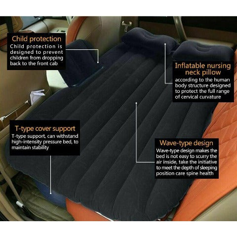 Portable Car Back Seat Air Mattress