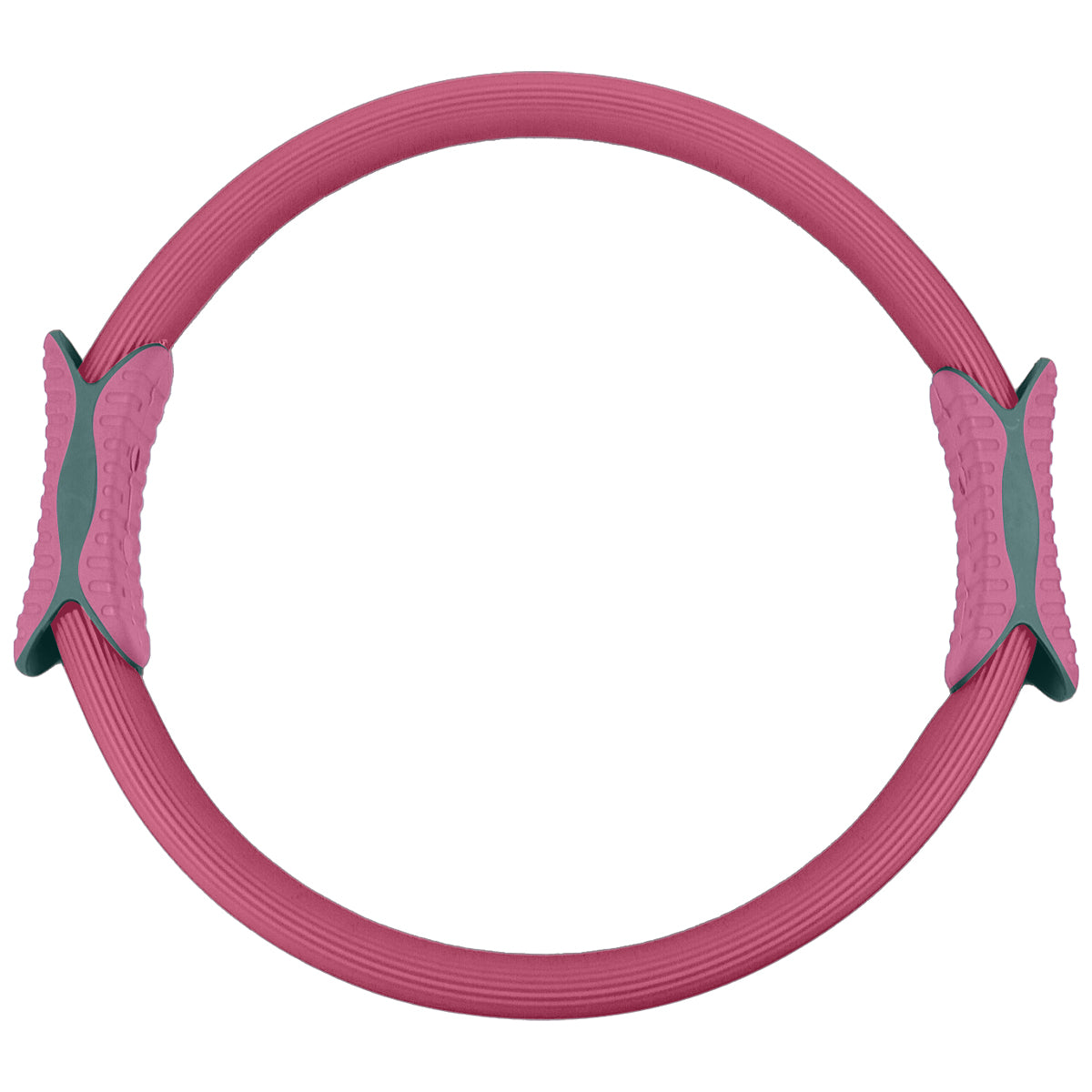 Versatile Pink Pilates Ring and Yoga Exercise Band for Home Workouts