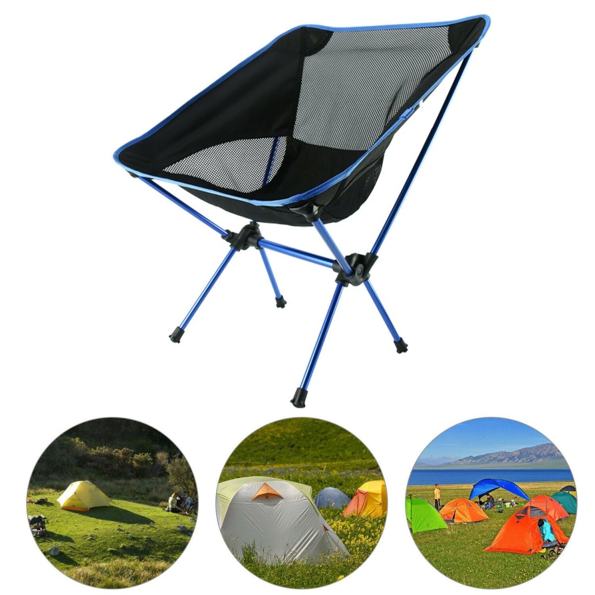 Ultimate Lightweight Folding Chair: Perfect for Outdoor Adventures and Hiking in Brown