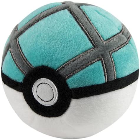 WCT Pokemon 5 Plush Pokeball Net Ball with Weighted Bottom"