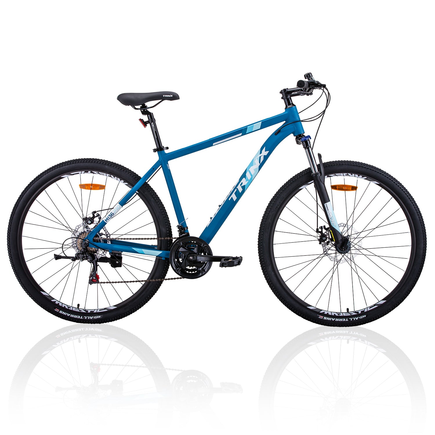 Trinx M136 Pro 29er 21 Speed Mountain Bike MTB 29 Wheel Blue/White