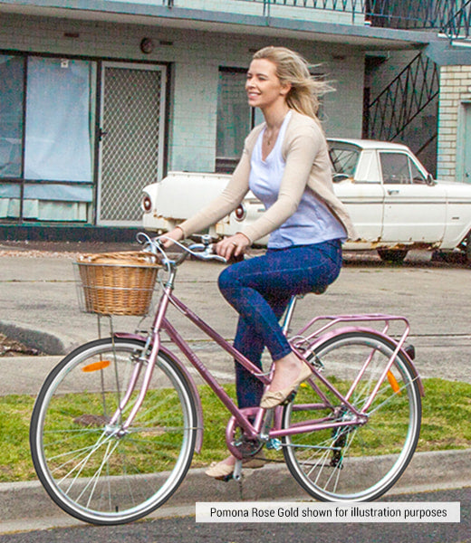 Progear Bikes Pomona Retro/Vintage Ladies Bike 700c*15 in Blue"
